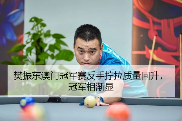 樊振东澳门冠军赛反手拧拉质量回升，冠军相渐显